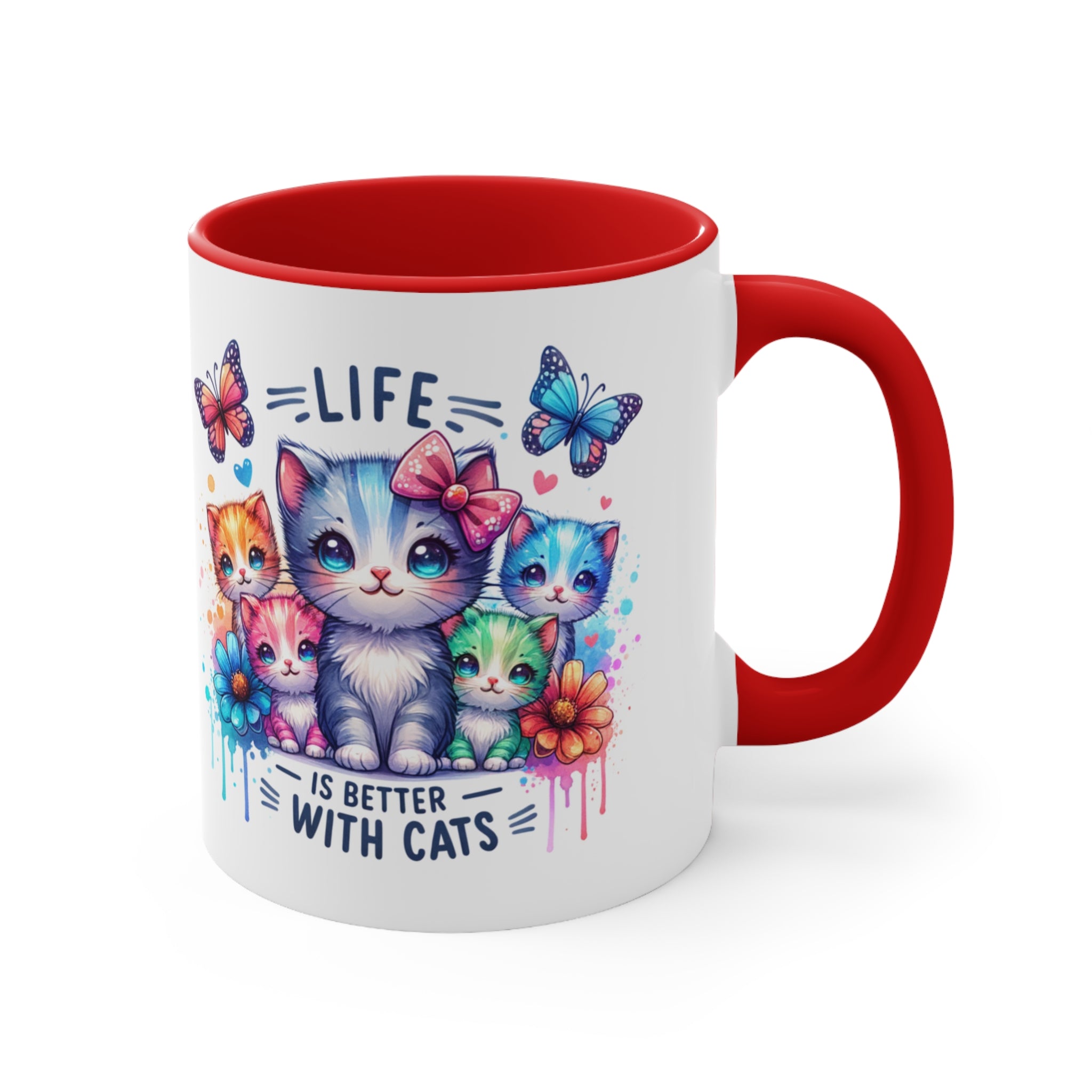 Life is Better with Cats Mug