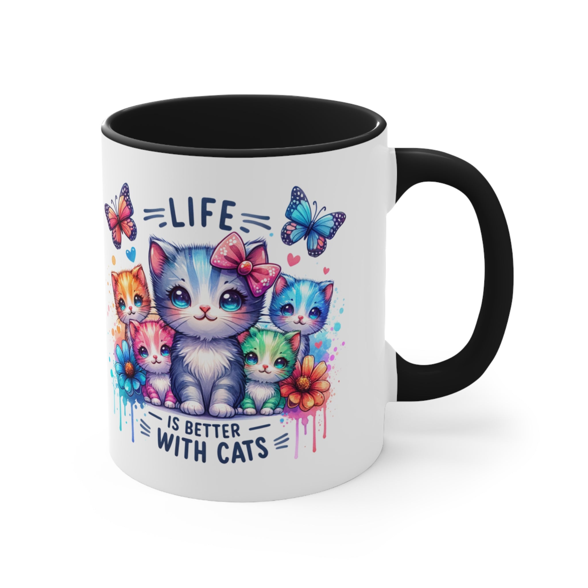 Life is Better with Cats Mug