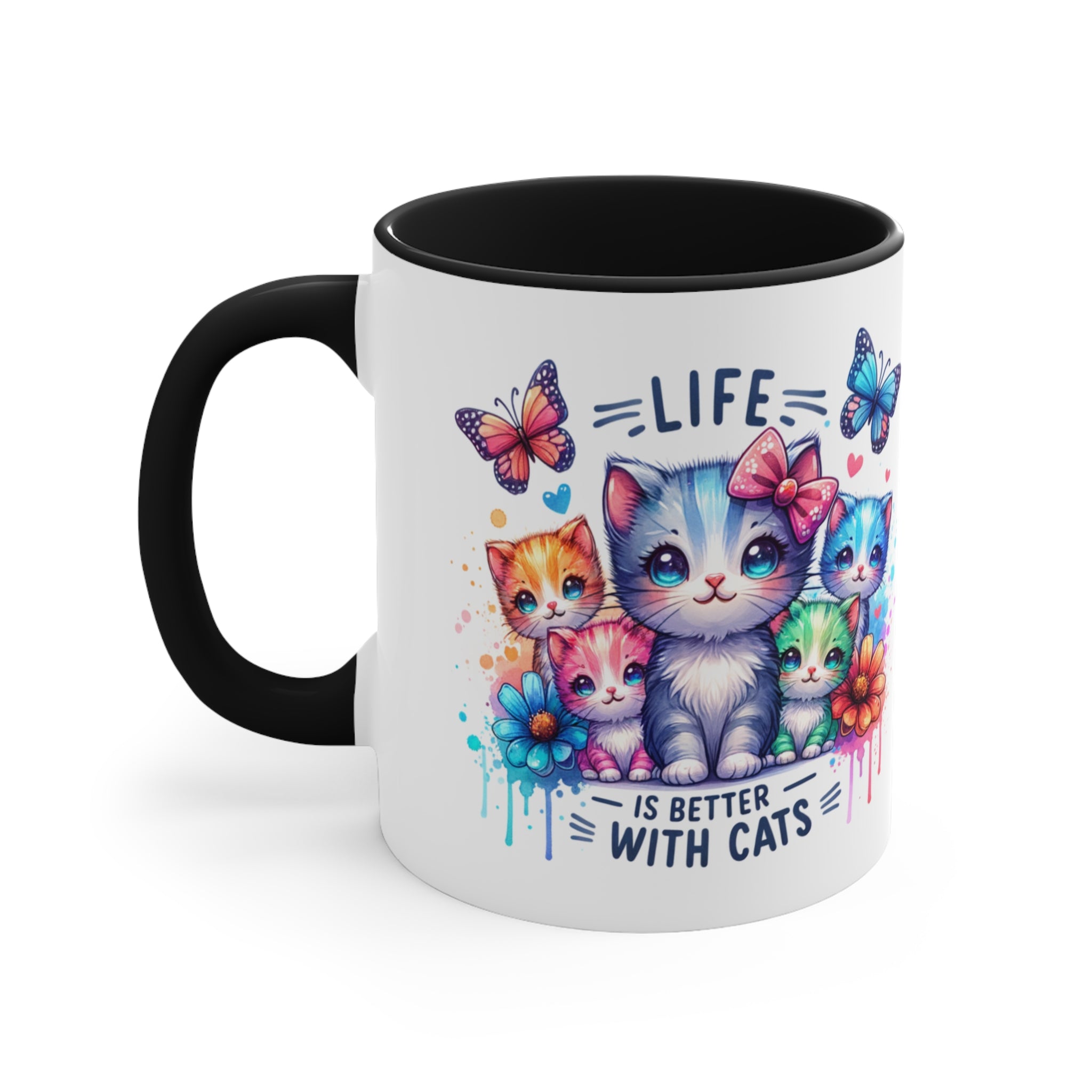 Life is Better with Cats Mug