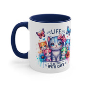 Life is Better with Cats Mug