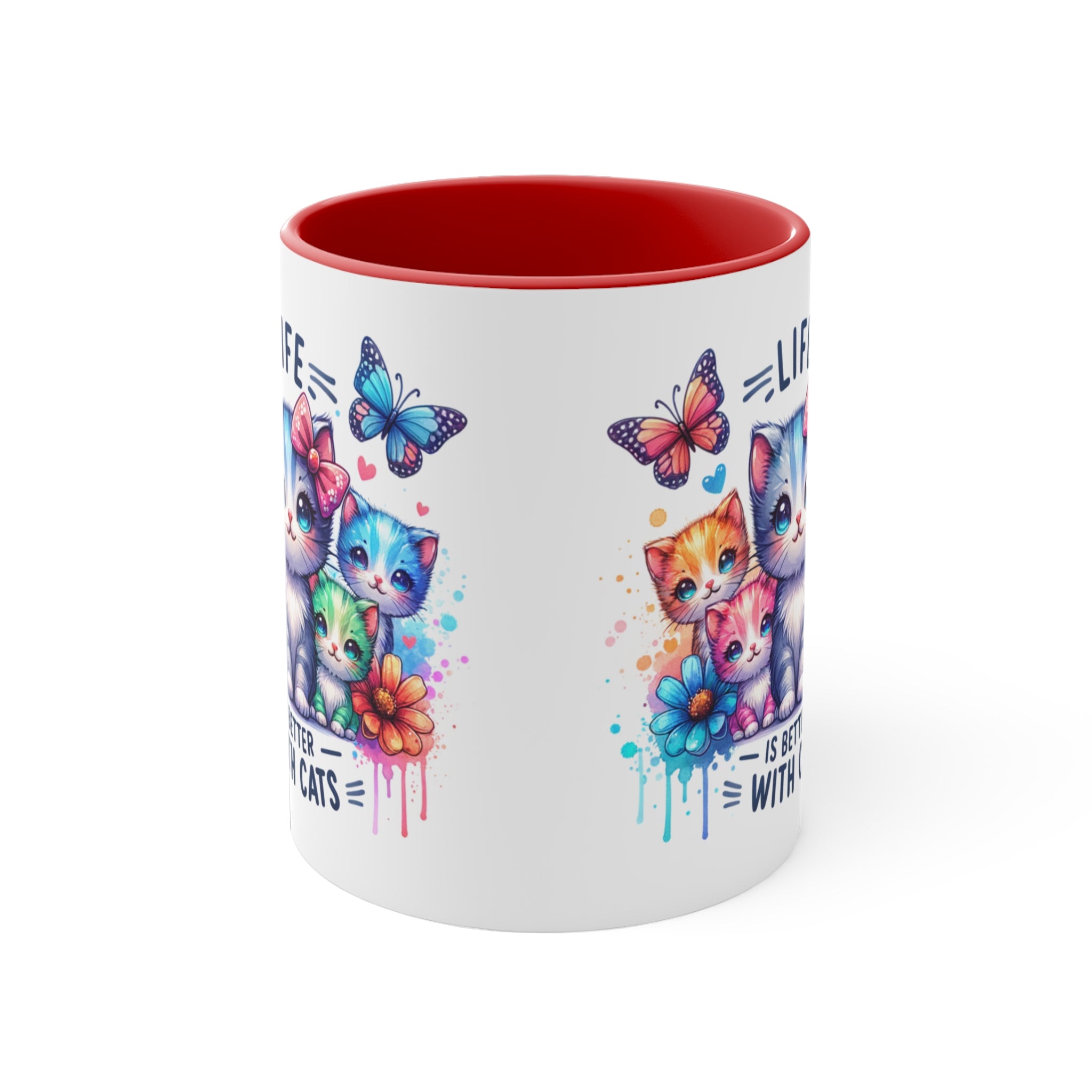 Life is Better with Cats Mug