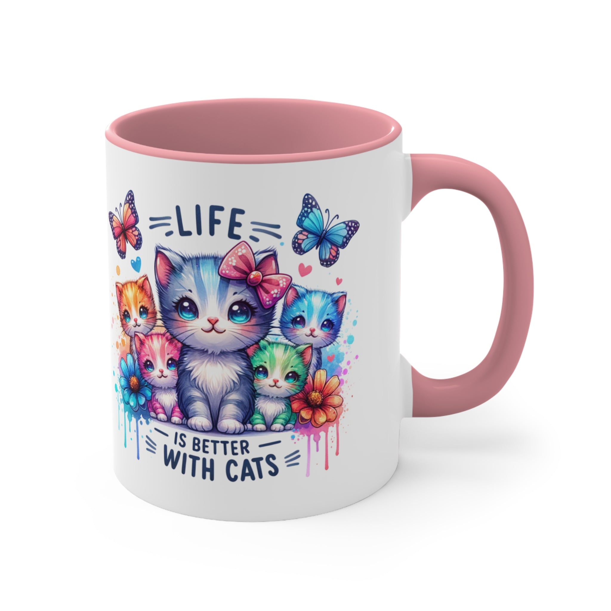 Life is Better with Cats Mug