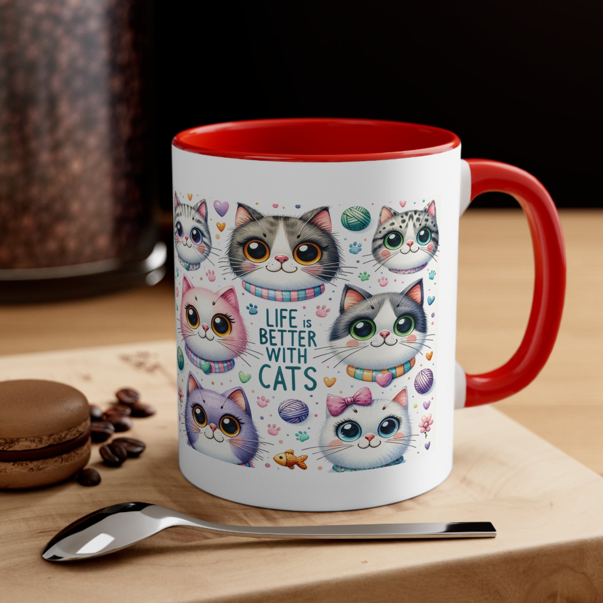 Life is Better with Cats Mug