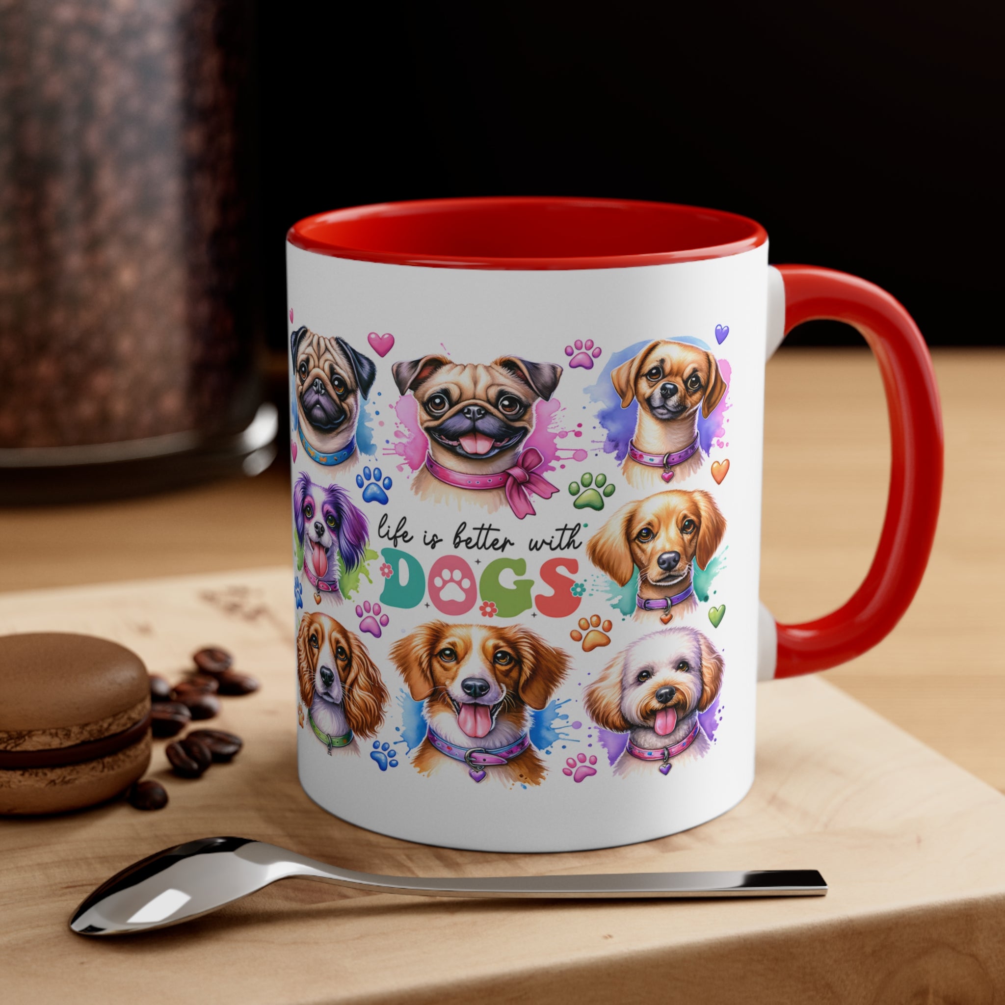 Life is Better with Dogs Mug