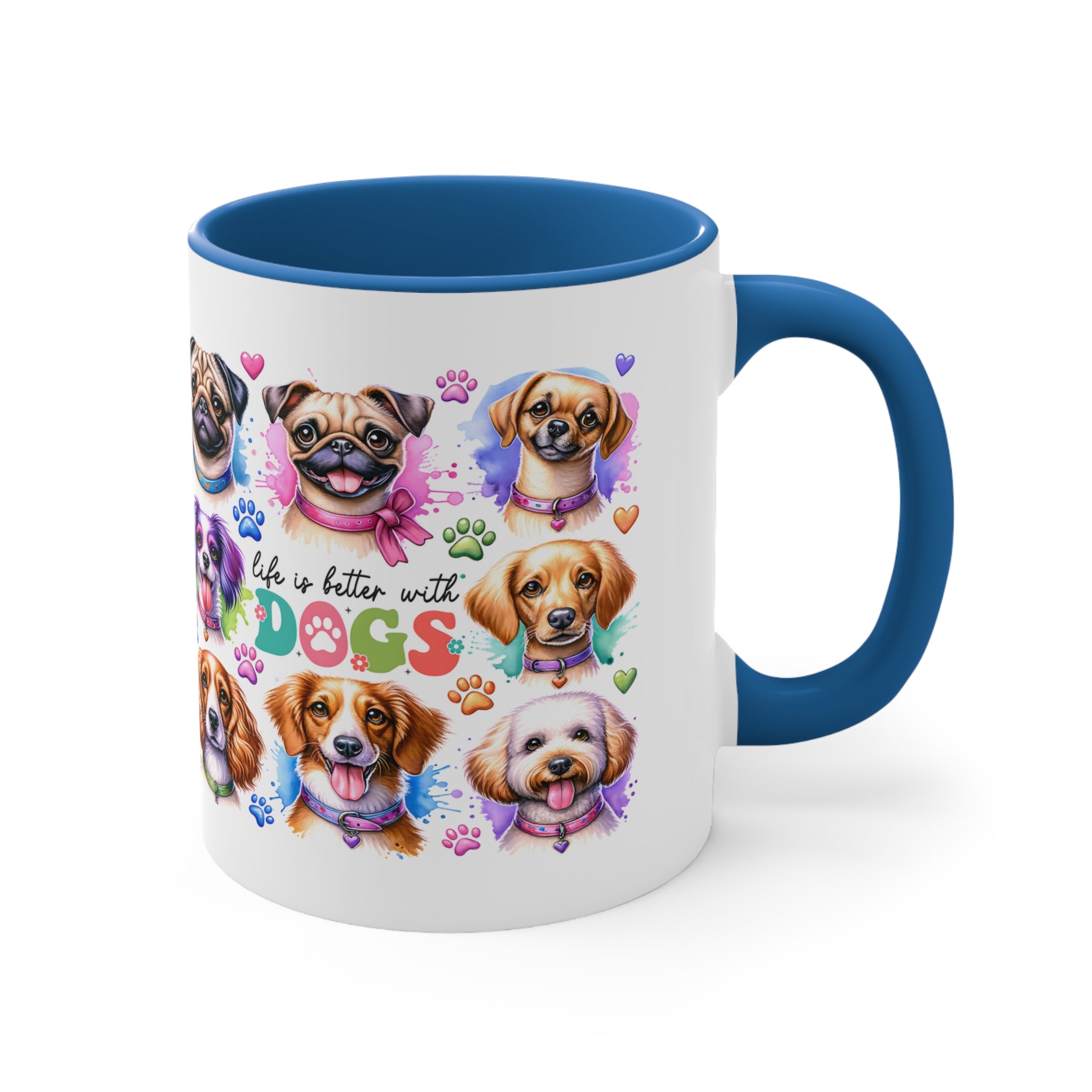 Life is Better with Dogs Mug