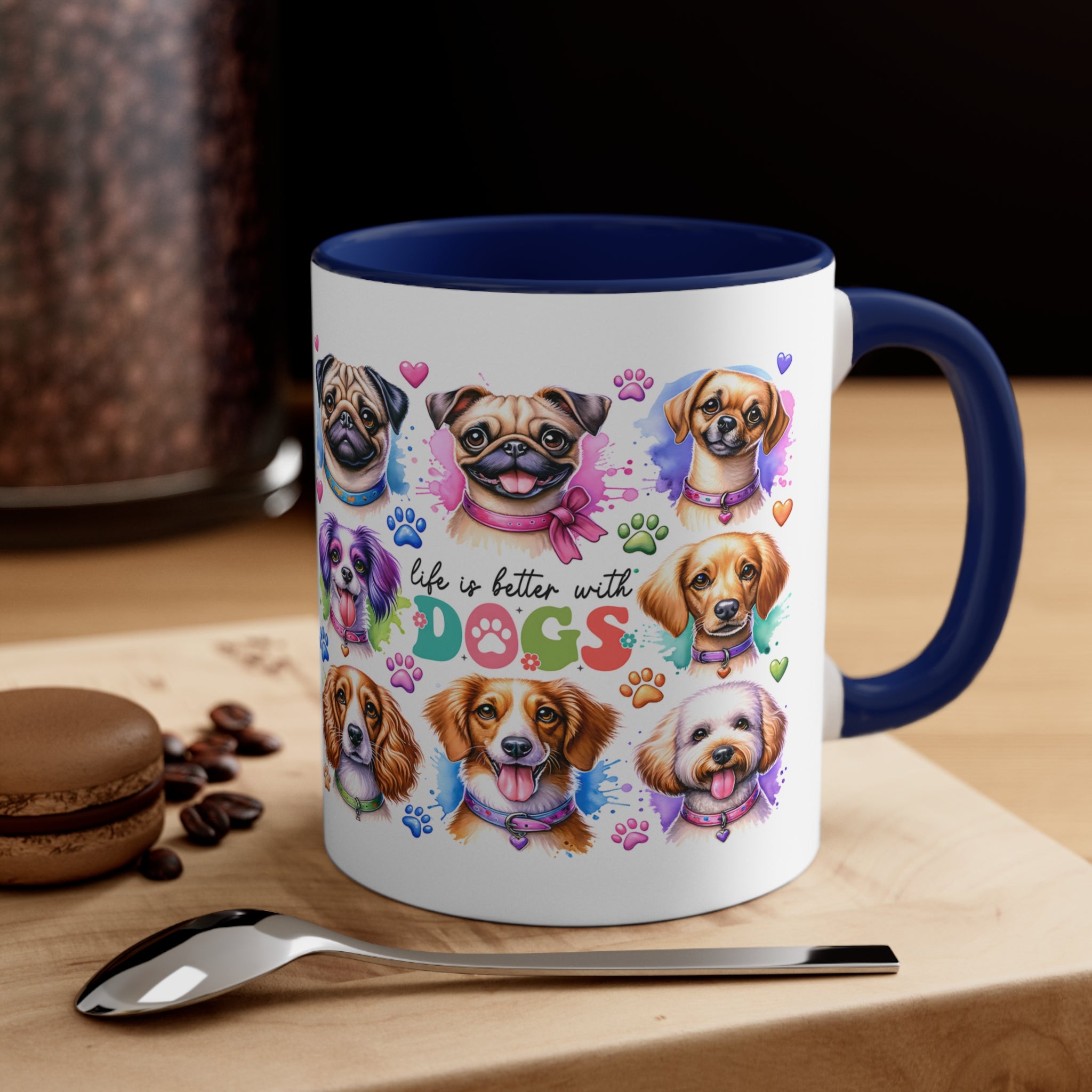 Life is Better with Dogs Mug