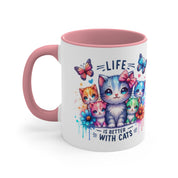 Life is Better with Cats Mug