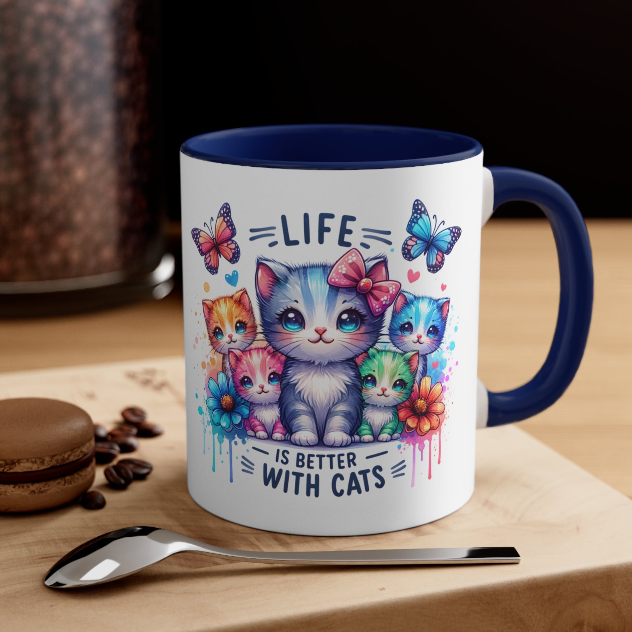 Life is Better with Cats Mug