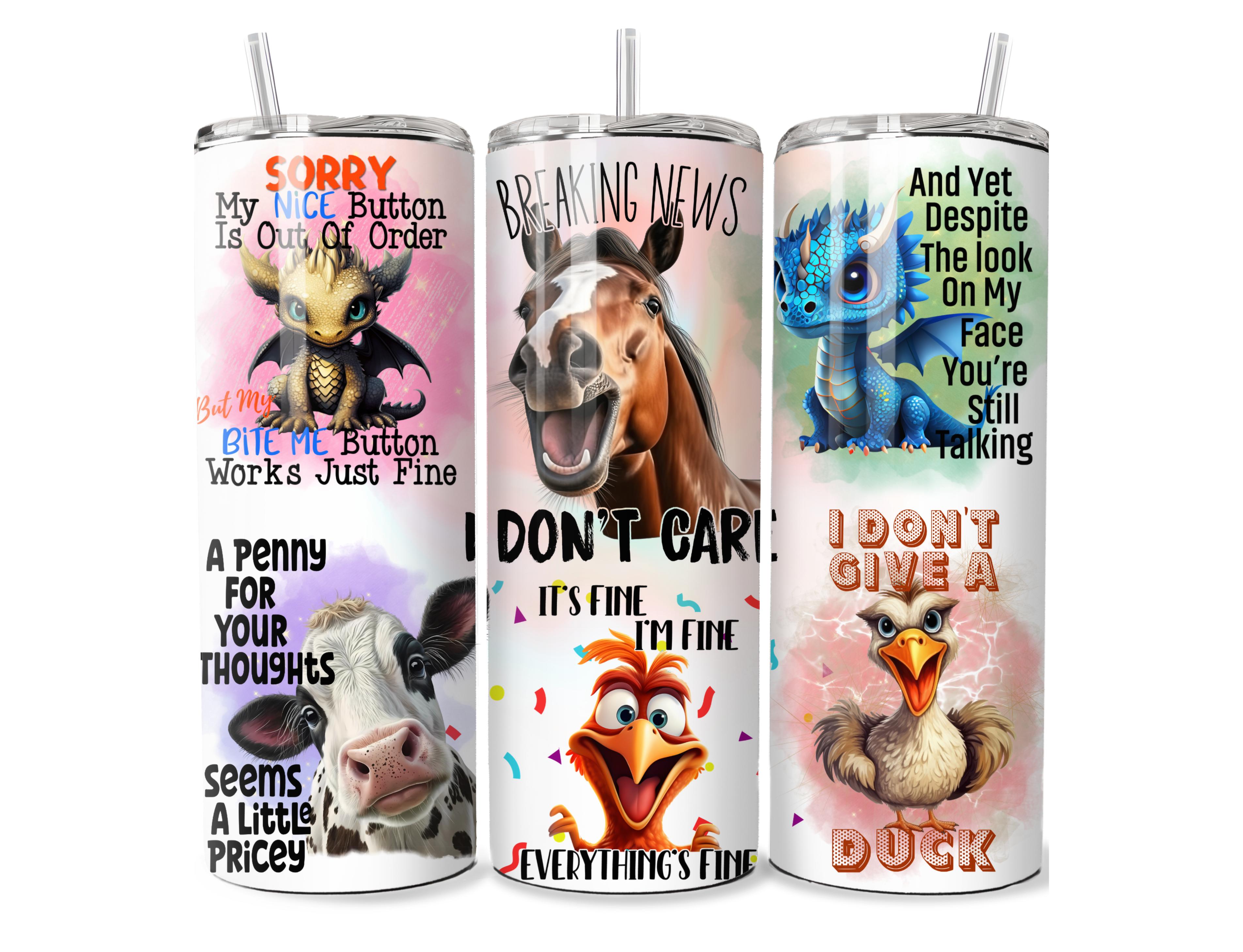 Sassy Animals - 20 oz Tumbler