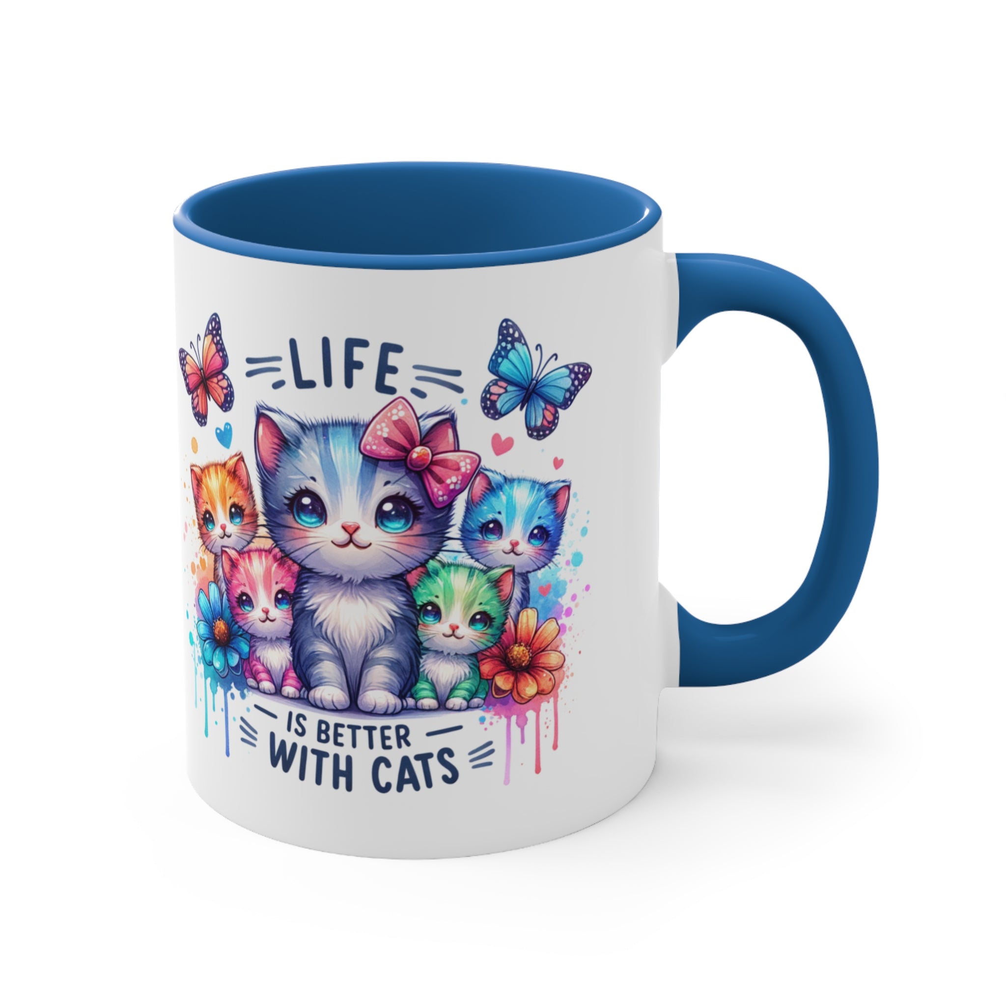 Life is Better with Cats Mug