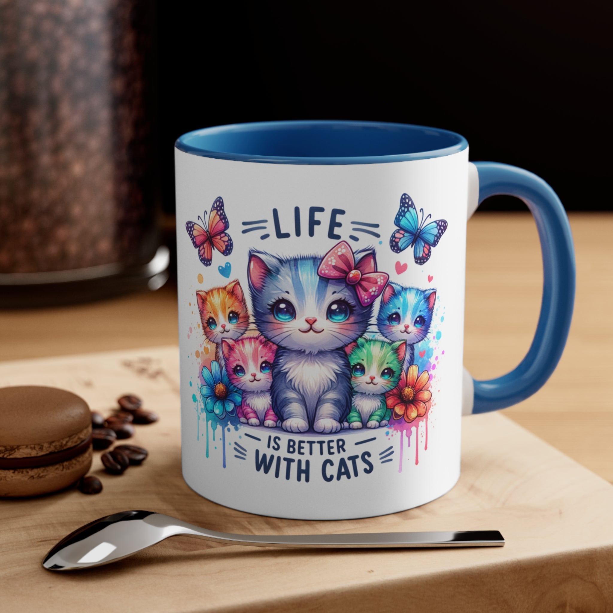 Life is Better with Cats Mug