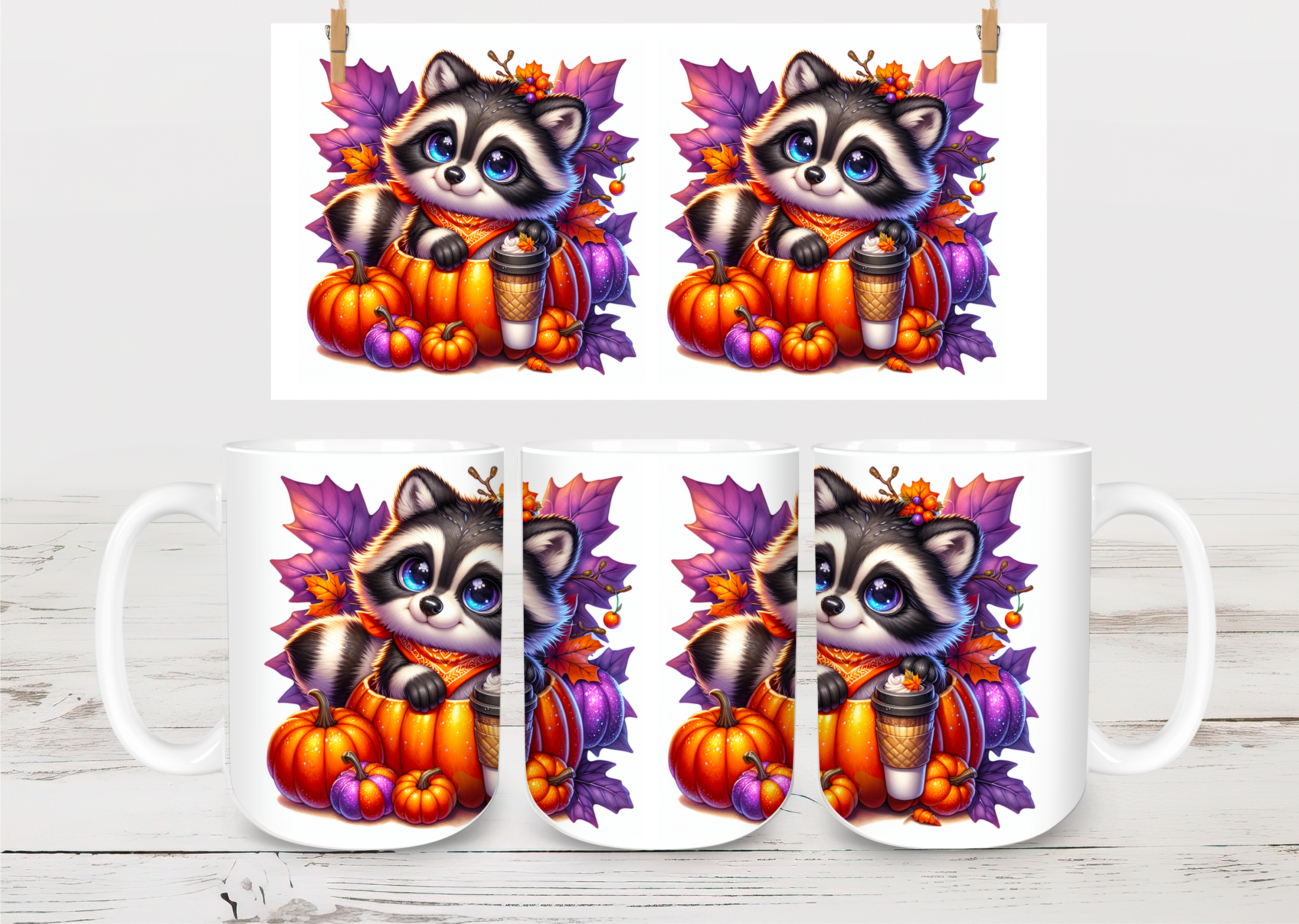 Raccoon Coffee Mug